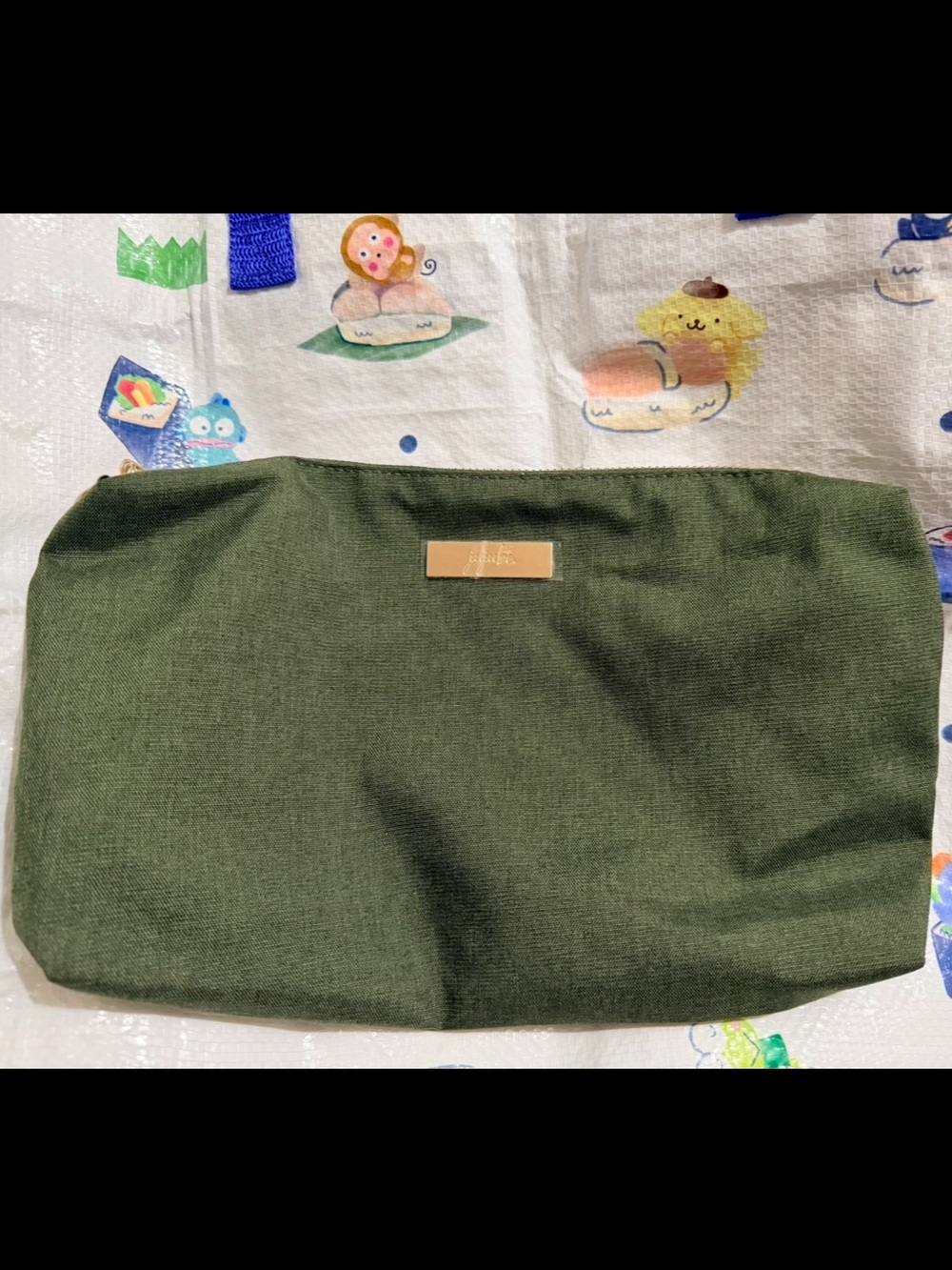 Jujube Be Quick Olive Green Chromatics NWOT